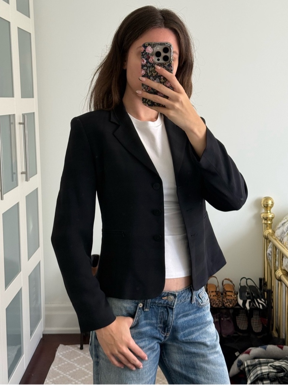 Donna Gray Black Blazer